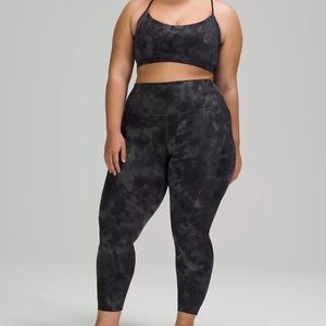 Lululemon Align ColourDiamond Dye Pitch Grey Graphite Grey leggings